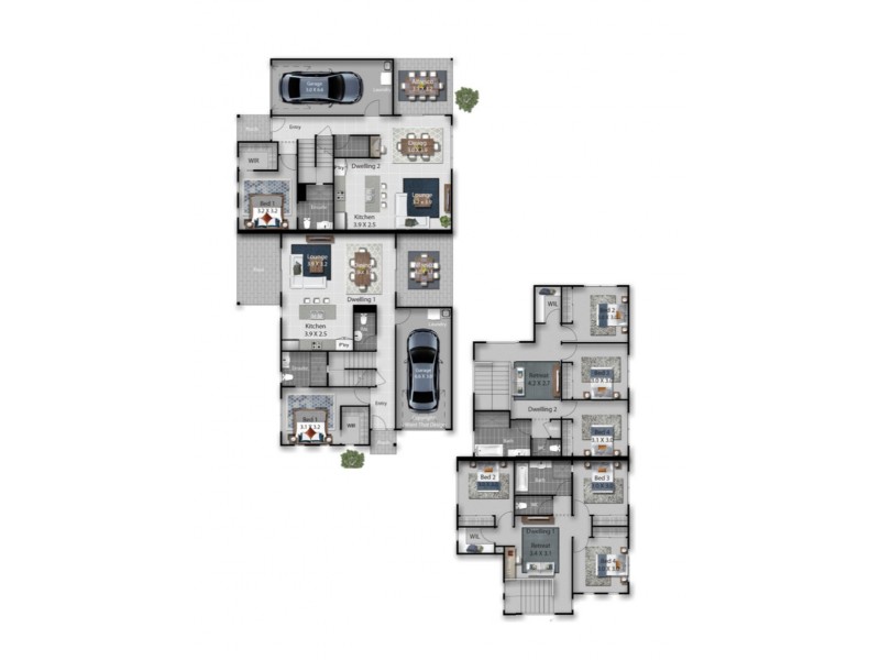 CORNER DUPLEX PAIR, Narangba QLD 4504