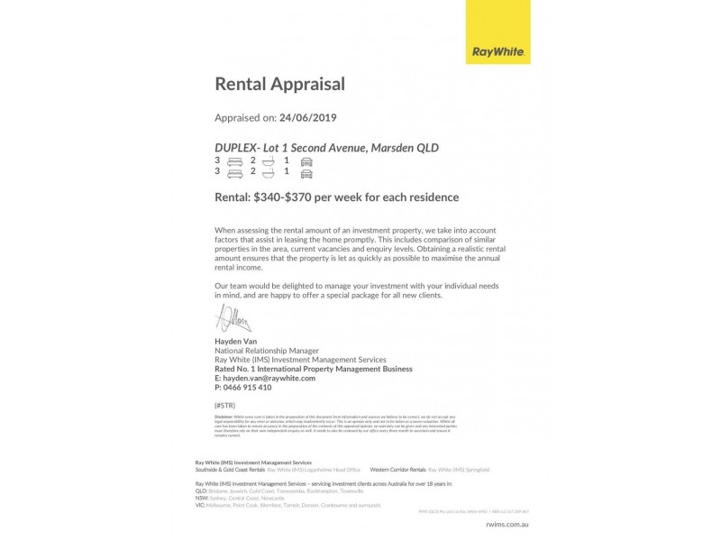 Lot 1 Second avenue , Parkside, Marsden QLD 4132