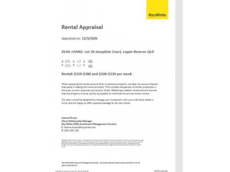 Logan Reserve QLD 4133