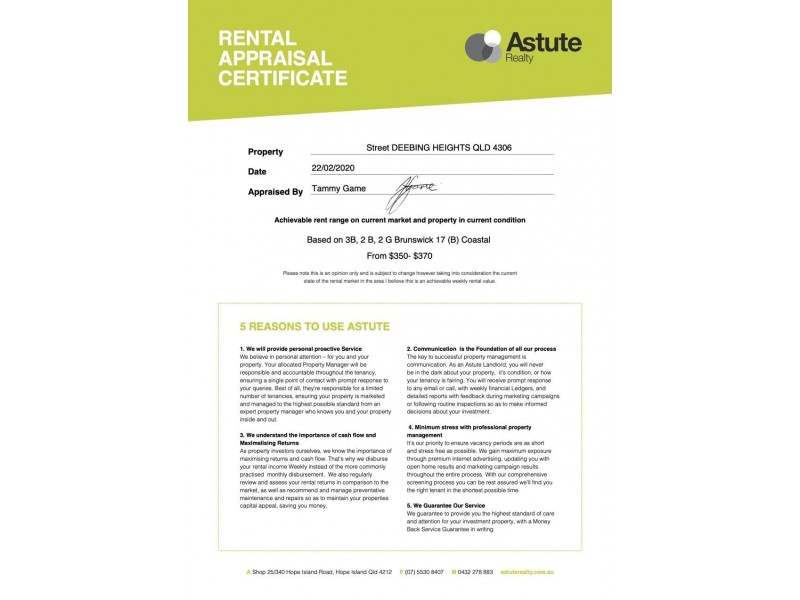 Deebing Heights QLD 4306