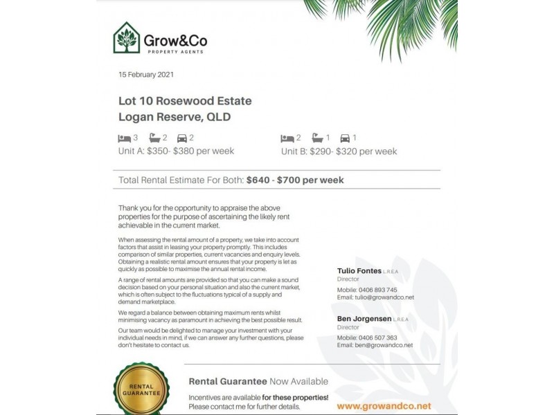 Logan Reserve QLD 4133