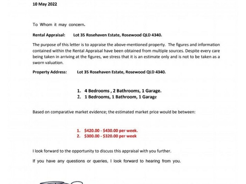 Lot 35 Rosehaven Estate, Rosewood QLD 4340