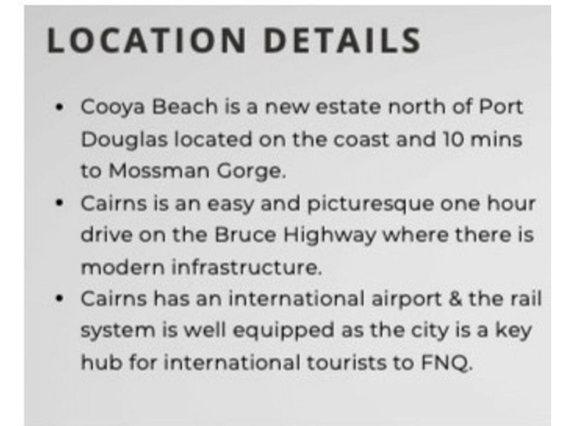 Port Douglas QLD 4877