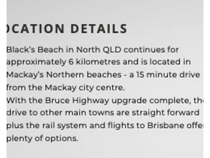 Blacks Beach QLD 4740