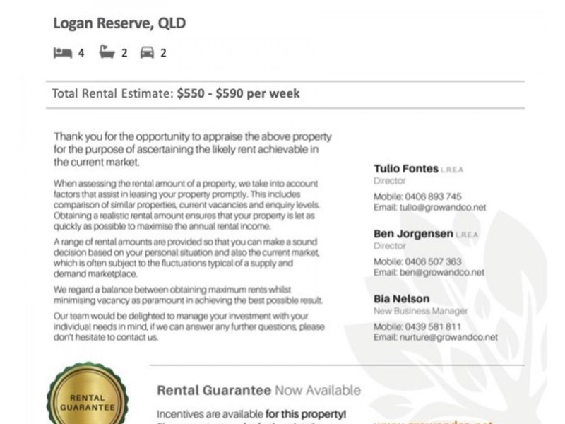 Logan Reserve QLD 4133