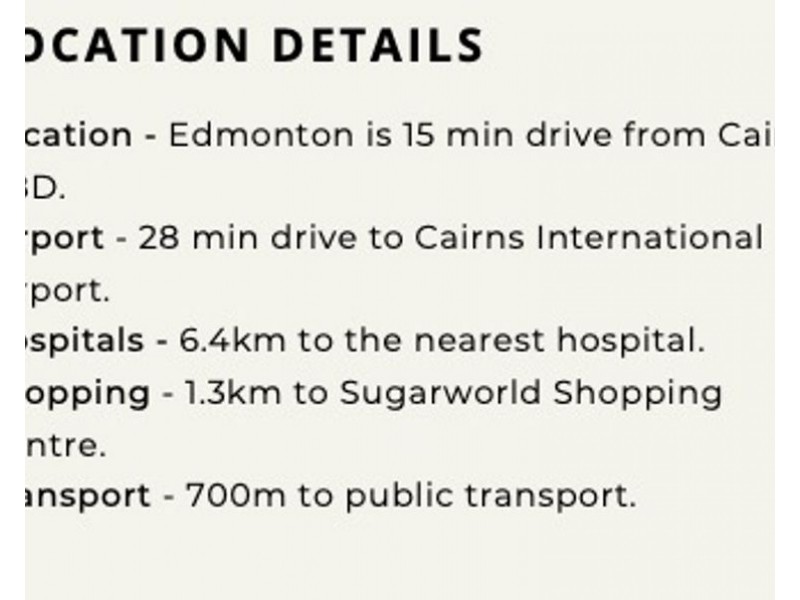 Edmonton QLD 4869