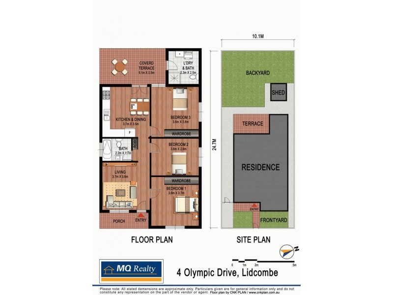 4 Olympic Drive, Lidcombe NSW 2141 Floorplan