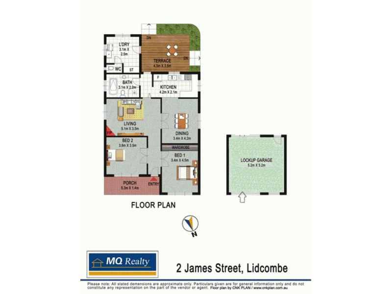 2 James Street, Lidcombe NSW 2141 Floorplan