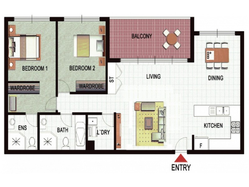 41 8-12 Kerrs Road, Lidcombe NSW 2141 Floorplan
