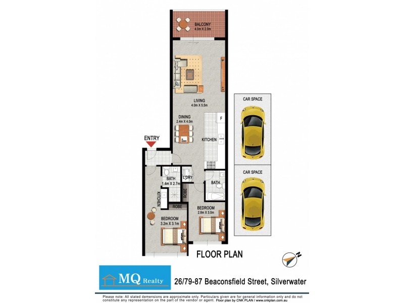 26/79-87 Beaconsfield Street, Silverwater NSW 2128 Floorplan