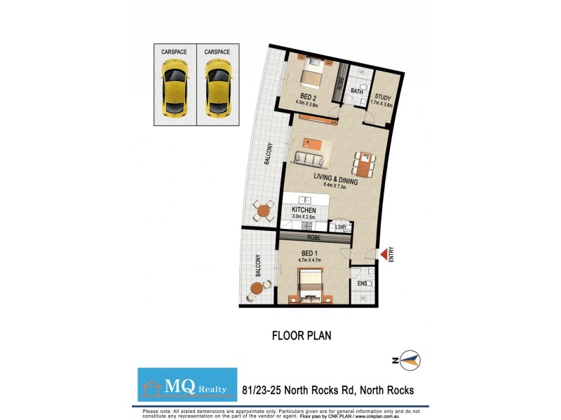 81/25 North Rocks Road, North Rocks NSW 2151 Floorplan