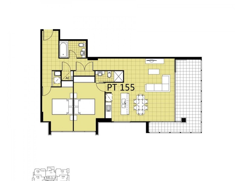 1403/6 East Street, Granville NSW 2142 Floorplan