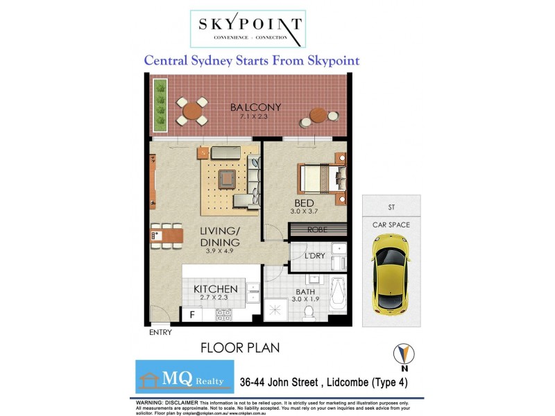 36-44 John St, Lidcombe NSW 2141 Floorplan