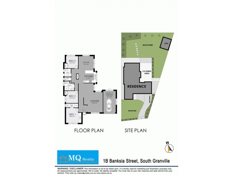 1B Banksia Street, South Granville NSW 2142 Floorplan