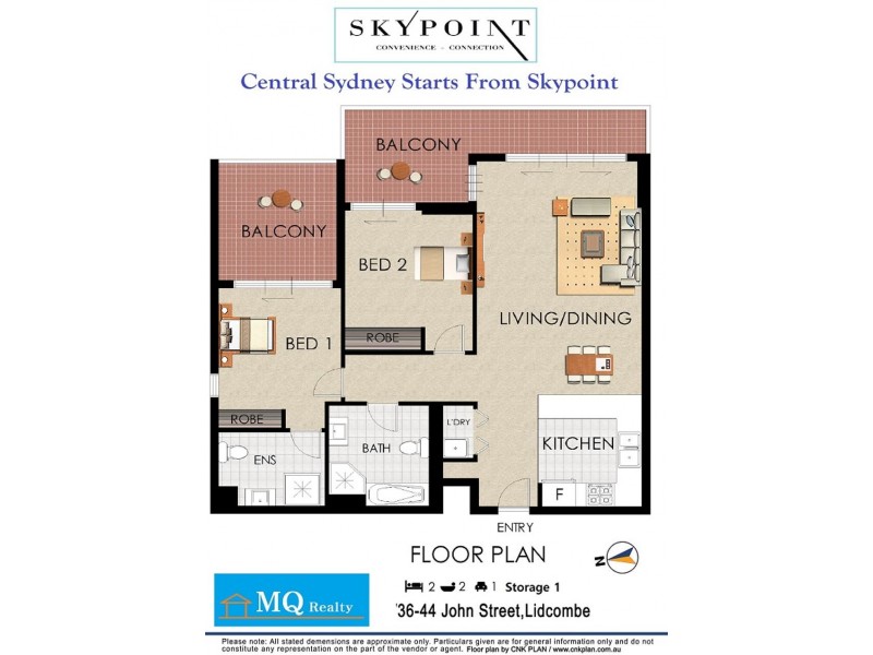 36-44 John St, Lidcombe NSW 2141 Floorplan