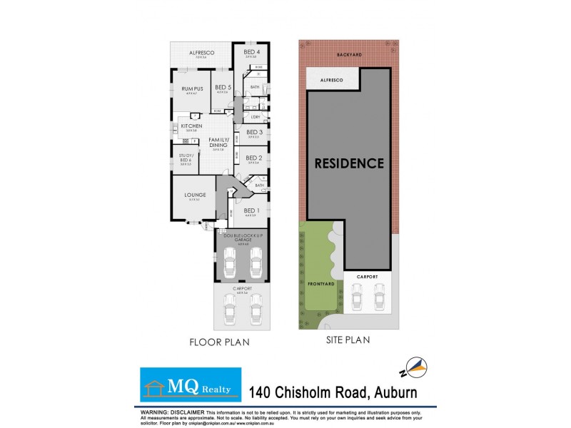140 Chisholm Road, Auburn NSW 2144 Floorplan
