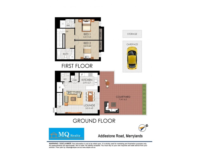 4/46 addlestone road, Merrylands NSW 2160