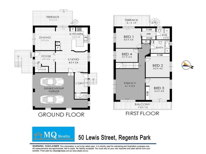 50 Lewis Street, Regents Park NSW 2143 Floorplan