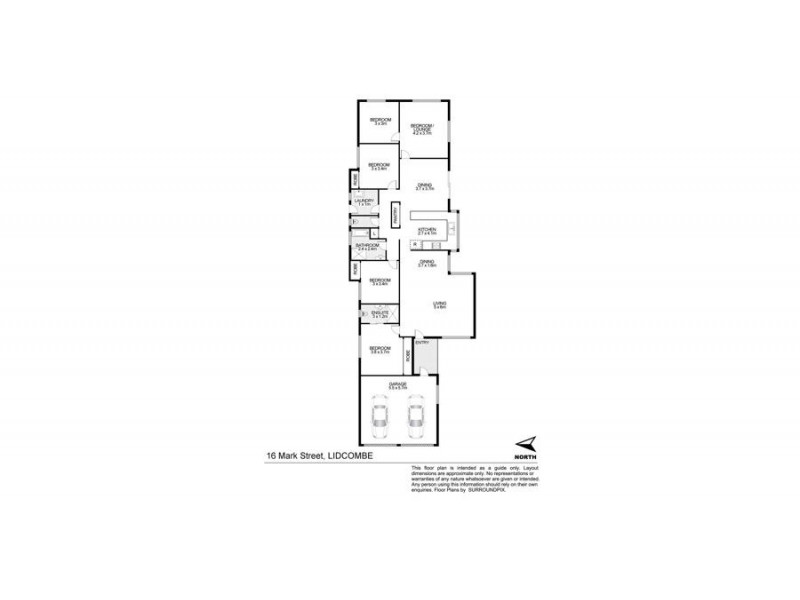 16 Mark Street, Lidcombe NSW 2141 Floorplan