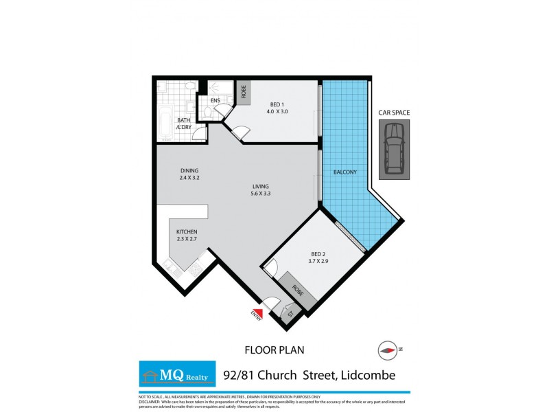 92 81 CHURCH STREET, Lidcombe NSW 2141 Floorplan