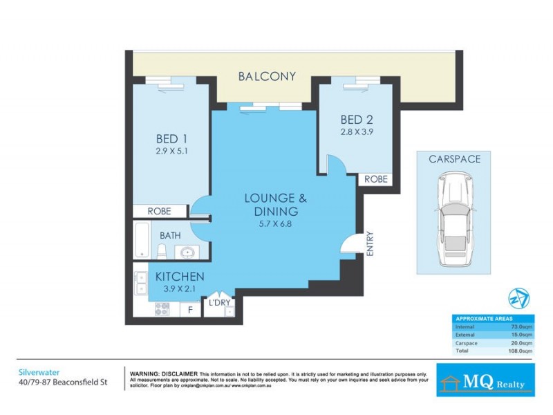 40/79-87 BEACONSFIELD STREET, Silverwater NSW 2128