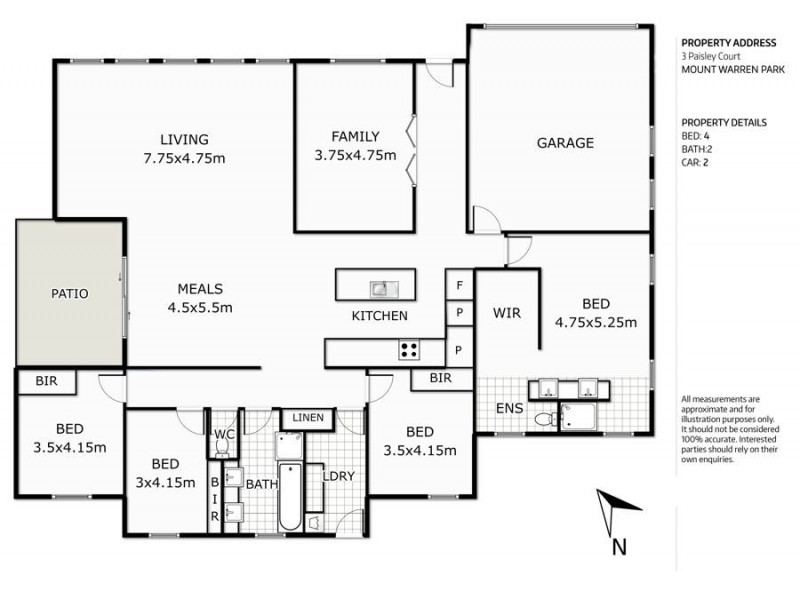 3 Paisley Court, Mount Warren Park QLD 4207