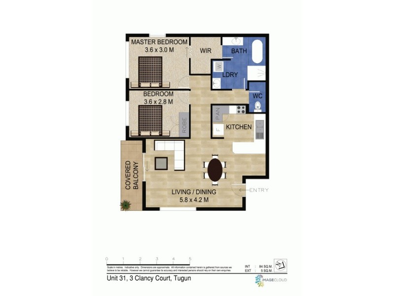 31/3 Clancy Crt, Tugun QLD 4224 Floorplan