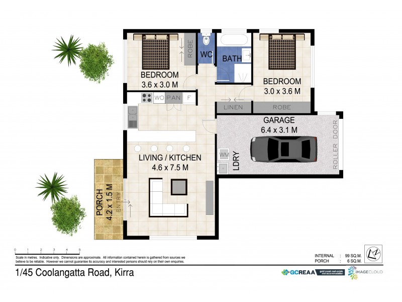 1/45 Coolangatta Rd, Coolangatta QLD 4225 Floorplan