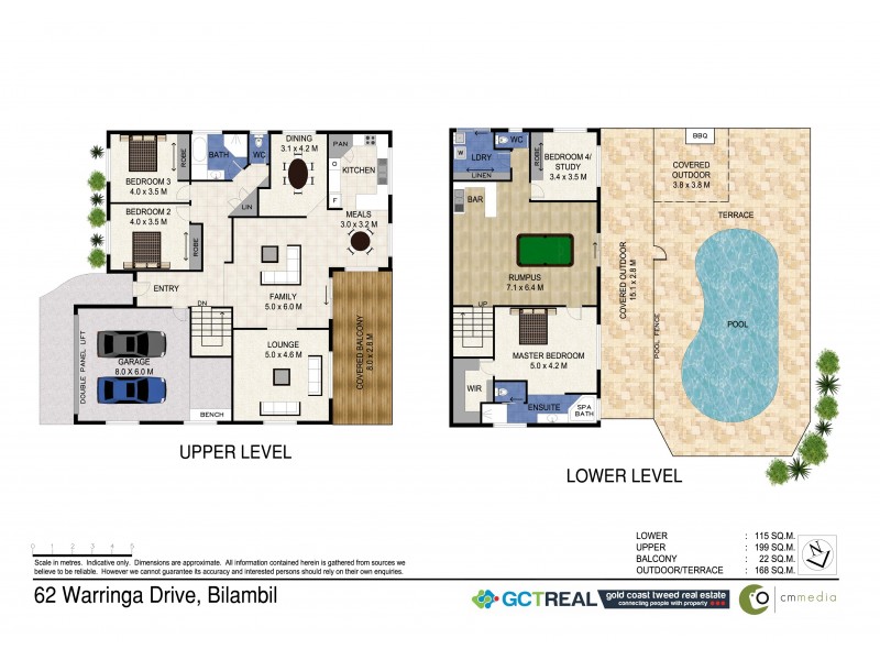 62 Warringa Dve, Bilambil Heights NSW 2486 Floorplan