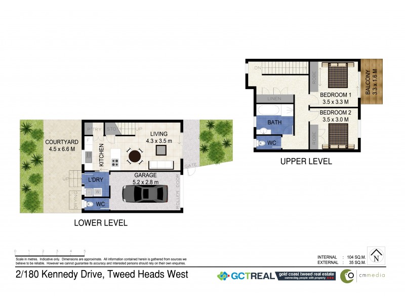 2/180 Kennedy Dve, Tweed Heads NSW 2485 Floorplan