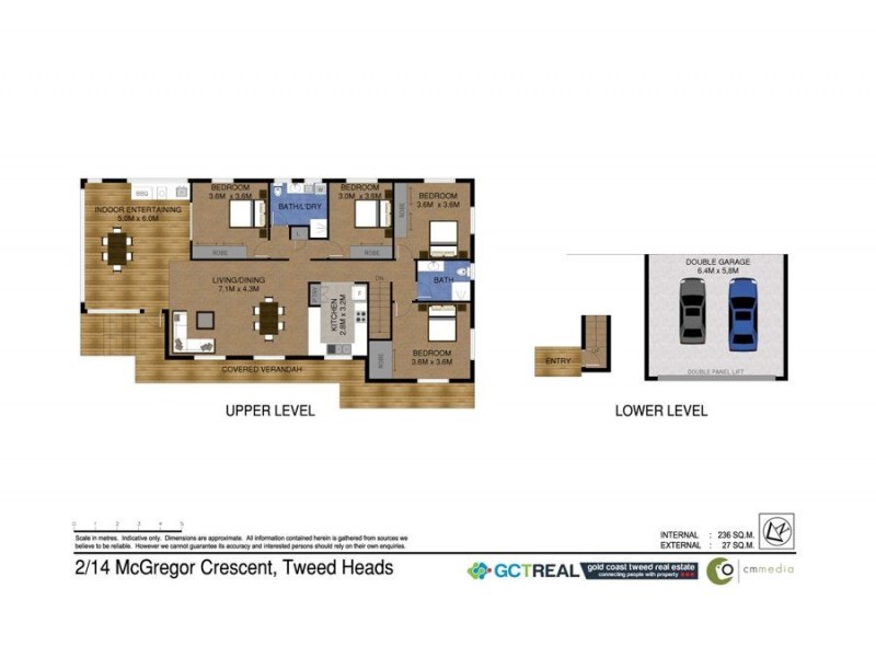 2/14 McGregor Cres, Tweed Heads NSW 2485 Floorplan
