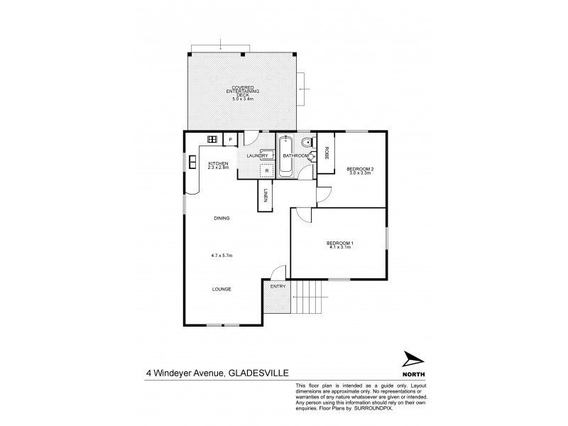 4 Windeyer Avenue, Gladesville NSW 2111 Floorplan
