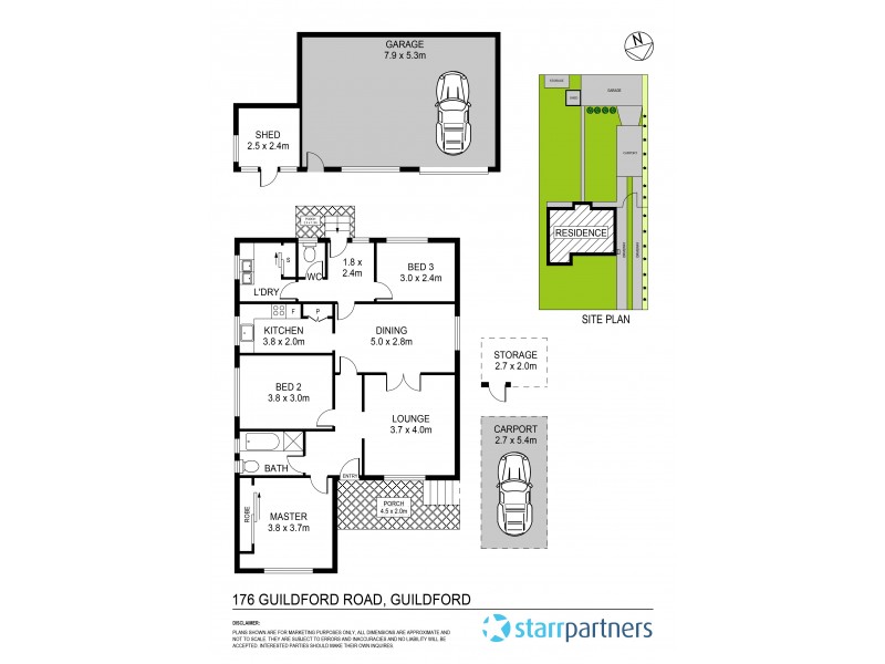 176 Guildford Road, Guildford NSW 2161 Floorplan