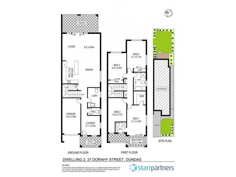 37 & 37A Dorahy Road, Dundas NSW 2117 Floorplan
