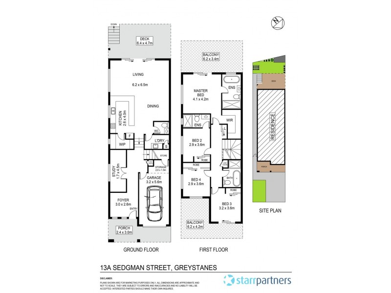 13A Sedgman Street, Greystanes NSW 2145 Floorplan