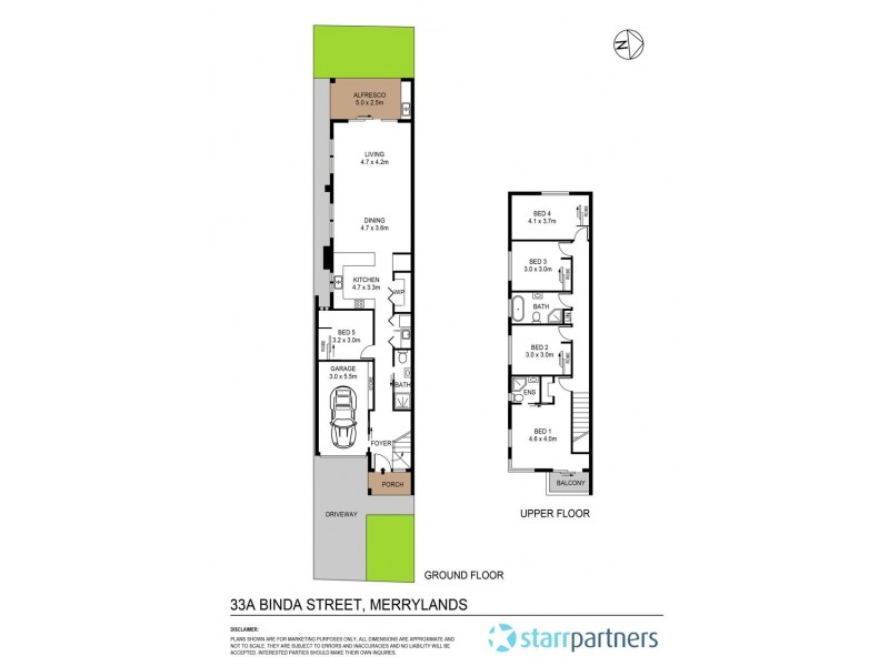 33A Binda Street, Merrylands NSW 2160 Floorplan