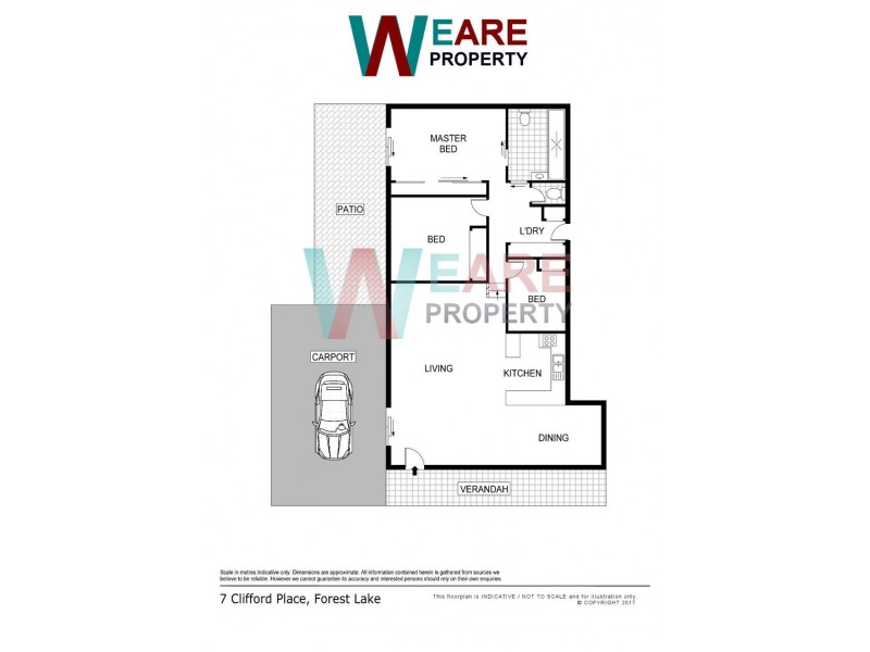 7 Clifford Place, Forest Lake QLD 4078 Floorplan