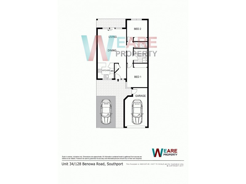 34/128 Benowa Road, Southport QLD 4215 Floorplan