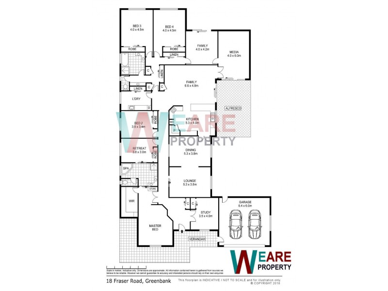 18 FRASER ROAD, New Beith QLD 4124 Floorplan
