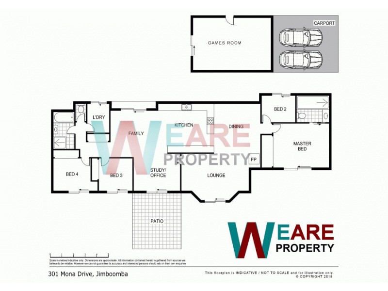 301 Mona Dr, Jimboomba QLD 4280 Floorplan