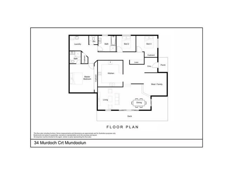 34-36 Murdoch Crt, Mundoolun QLD 4285 Floorplan