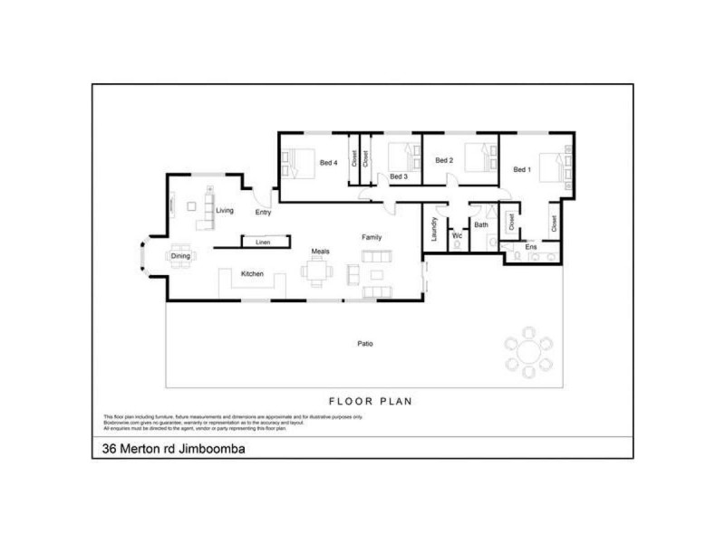 36 Merton st, Jimboomba QLD 4280 Floorplan