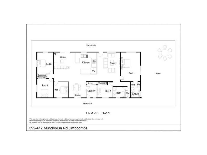 392-412 Mundoolun rd, Jimboomba QLD 4280 Floorplan