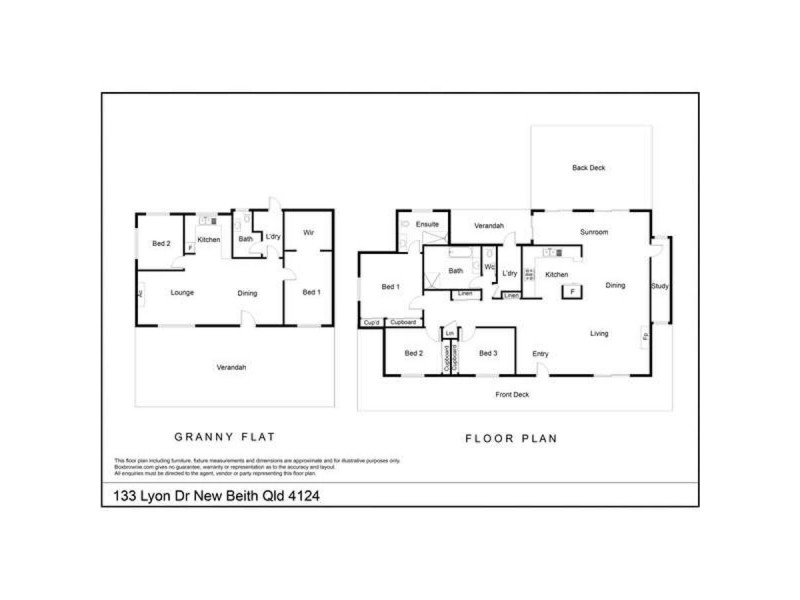 135 Lyon Dr, New Beith QLD 4124 Floorplan