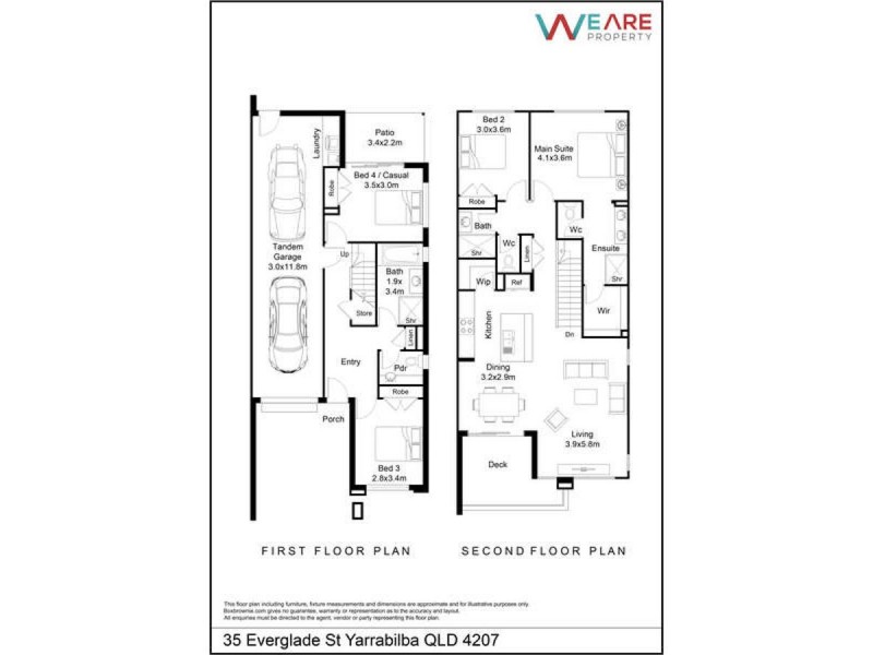 35 Everglade St, Yarrabilba QLD 4207 Floorplan