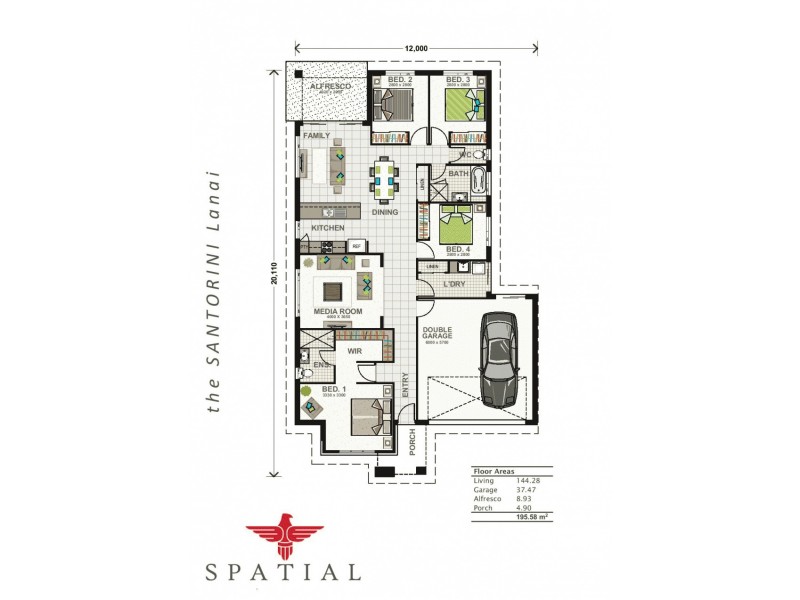 Lot 99 FEATHERWOOD CRESCENT, Beerwah QLD 4519 Floorplan
