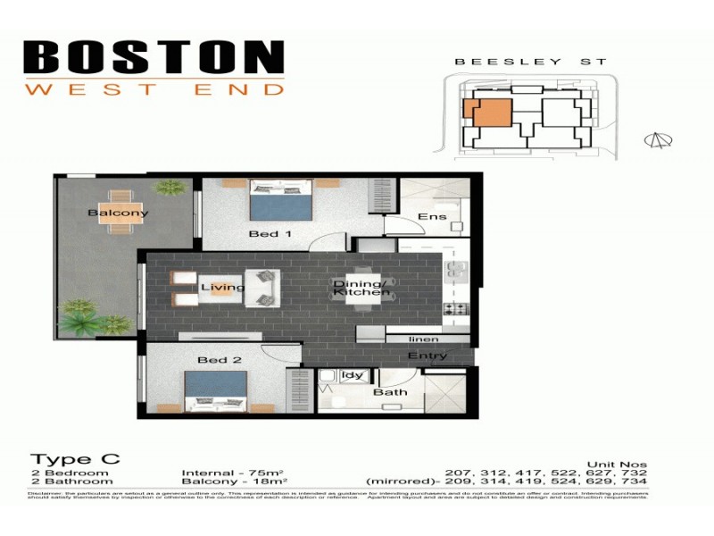 12 – 16 Beesley St, West End QLD 4101 Floorplan