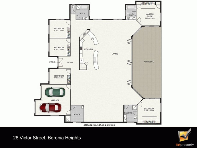 26 Victor St, Boronia Heights QLD 4124 Floorplan
