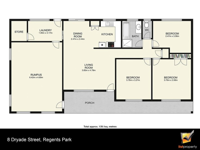 8 Dryade, Regents Park QLD 4118 Floorplan