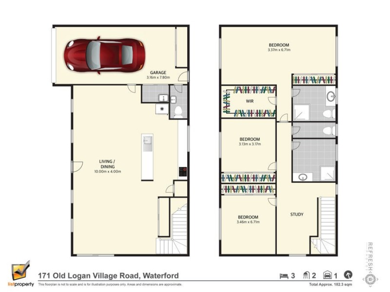 171 Old Logan Village Rd, Waterford QLD 4133 Floorplan